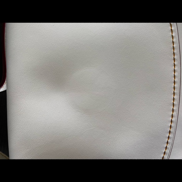 COACH 1941 Saddle 23 Bag Glovetanned Leather White - Picture 3 of 8